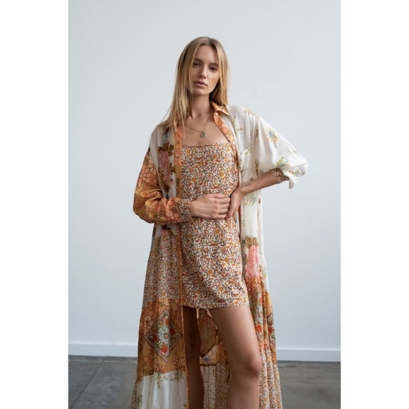 NWT Free People Days of Ditzies Maxi Dress - Picture 3 of 13